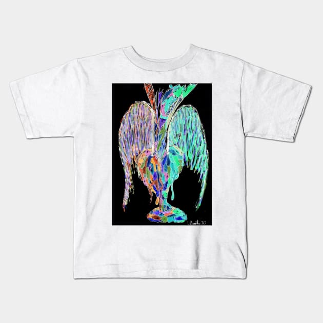 Love Takes Flight I Kids T-Shirt by LukeMargetts